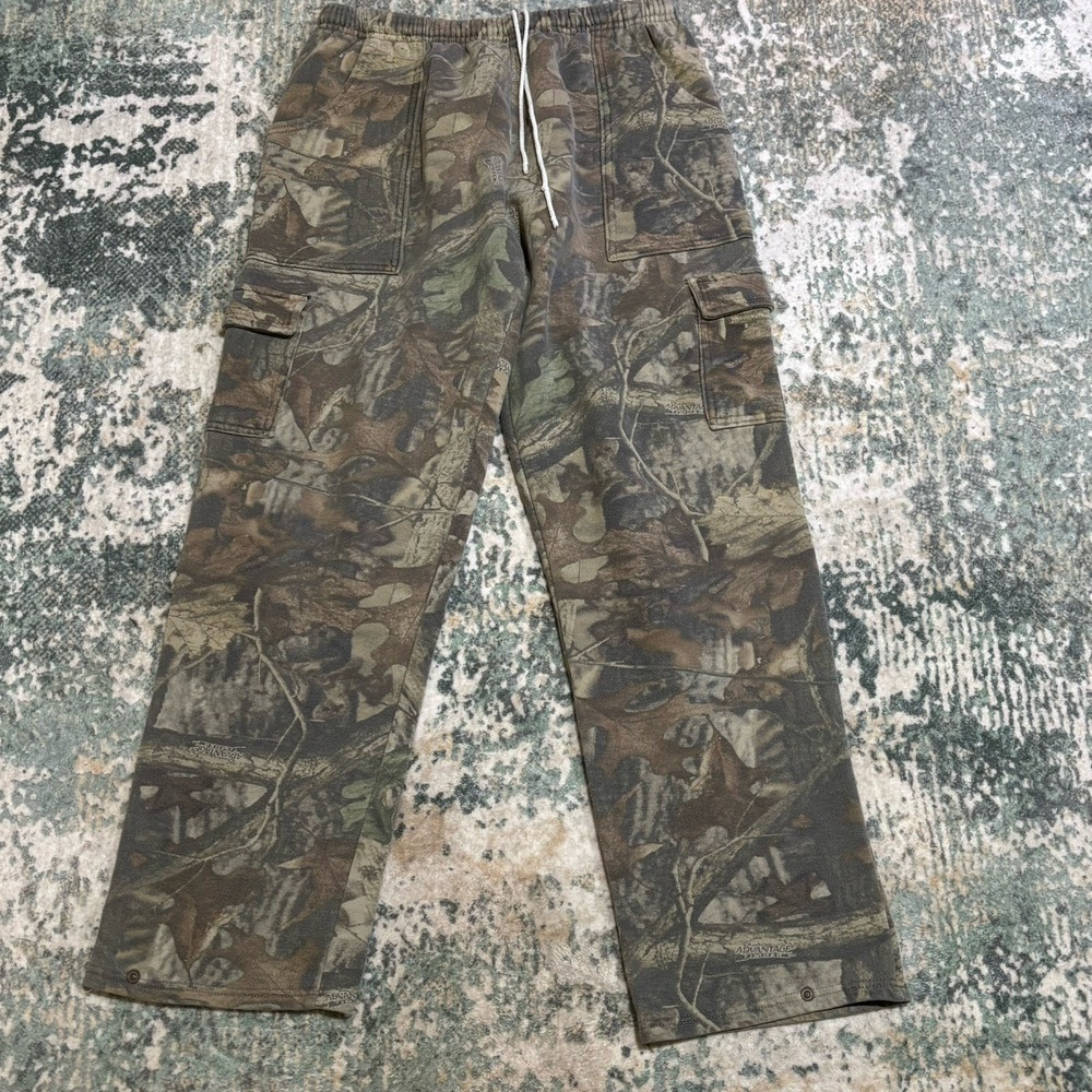 Vintage Jerzees Outdoors Mens Size XL Camo Sweatpants Made In USA
